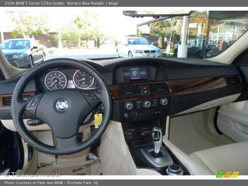 Beige Interior - 2008 5 Series 528xi Sedan 