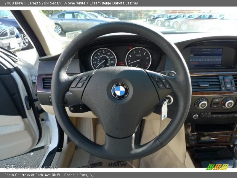  2008 5 Series 528xi Sedan Steering Wheel
