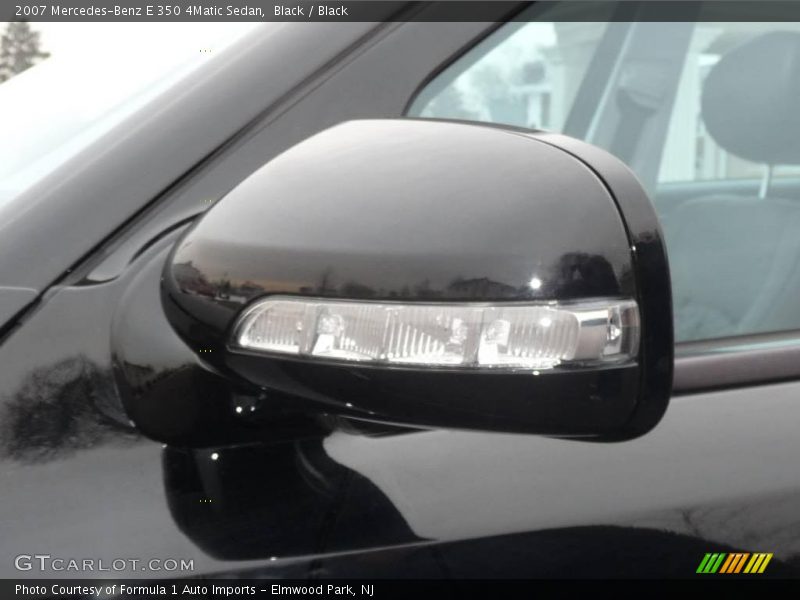 Black / Black 2007 Mercedes-Benz E 350 4Matic Sedan