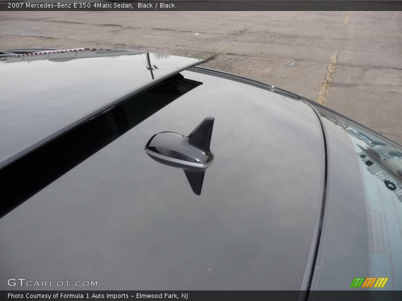 Black / Black 2007 Mercedes-Benz E 350 4Matic Sedan