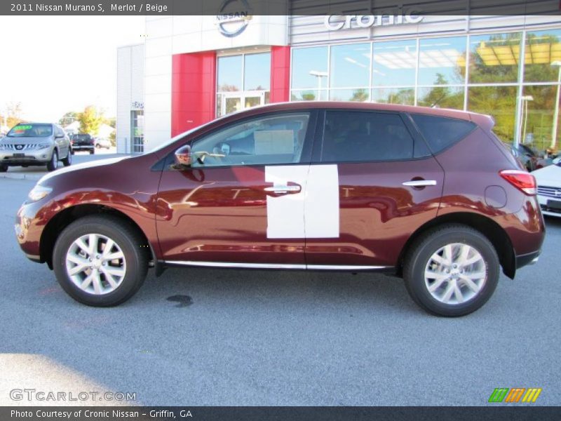 Merlot / Beige 2011 Nissan Murano S