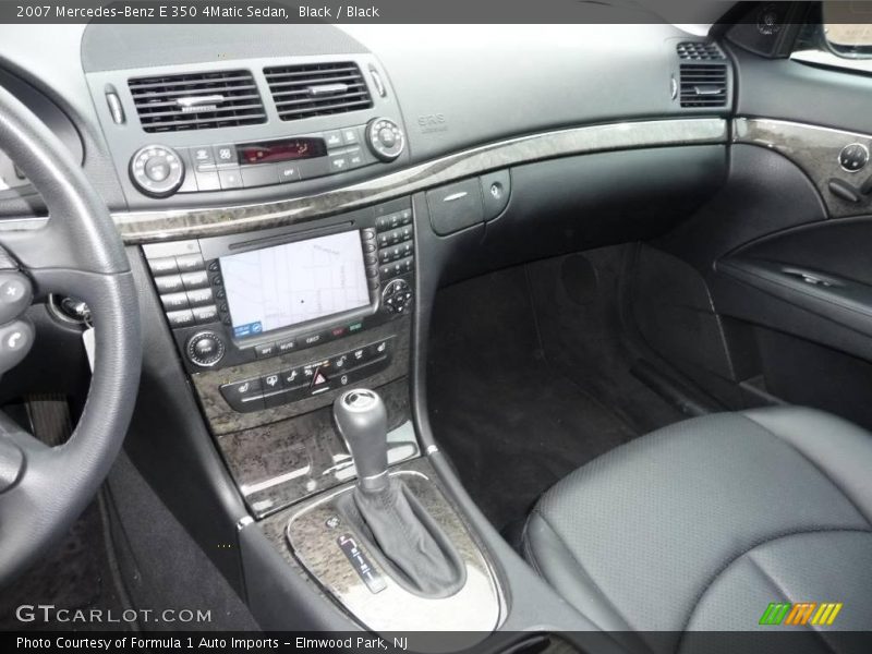 Black / Black 2007 Mercedes-Benz E 350 4Matic Sedan