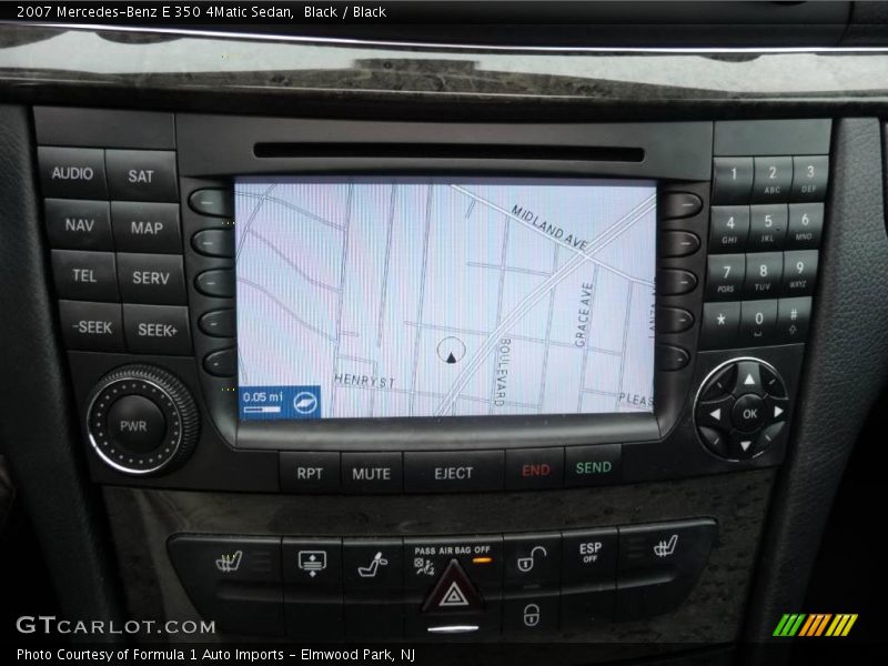 Black / Black 2007 Mercedes-Benz E 350 4Matic Sedan