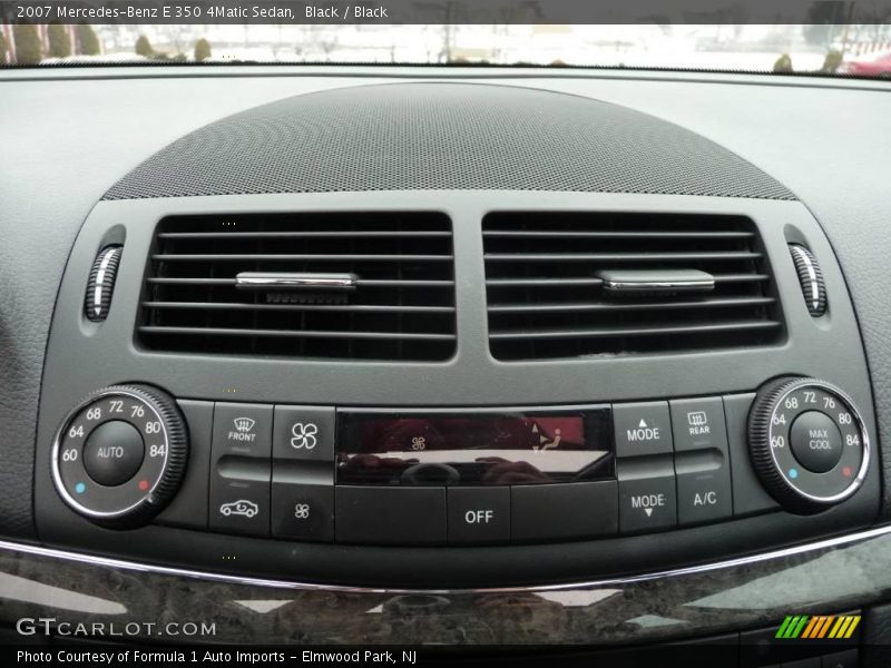 Black / Black 2007 Mercedes-Benz E 350 4Matic Sedan