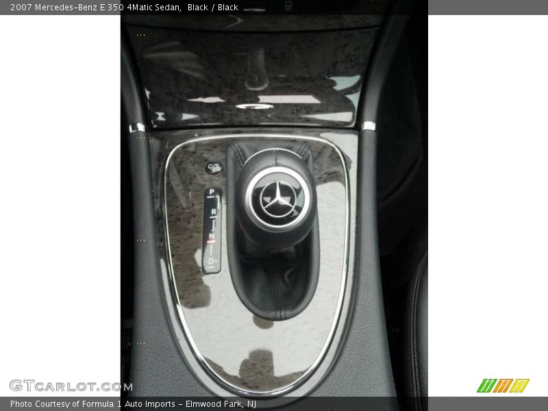 Black / Black 2007 Mercedes-Benz E 350 4Matic Sedan