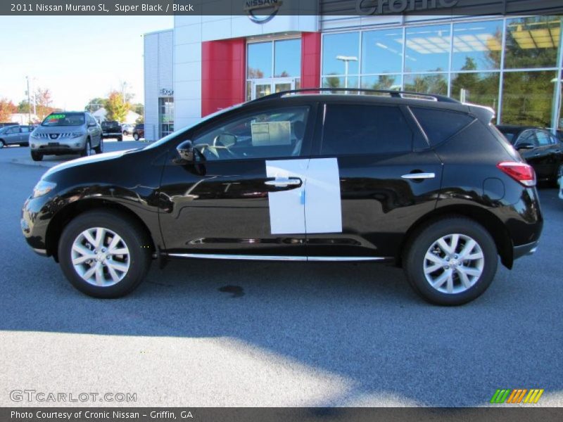 Super Black / Black 2011 Nissan Murano SL