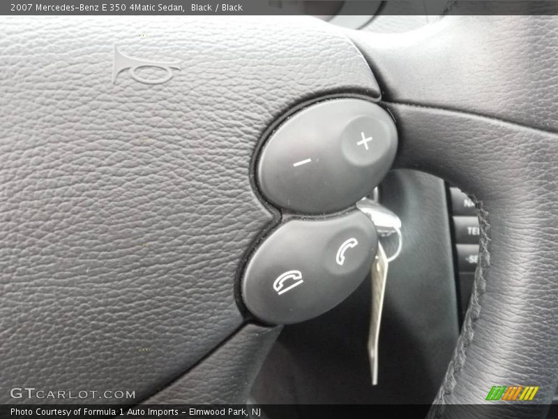 Black / Black 2007 Mercedes-Benz E 350 4Matic Sedan