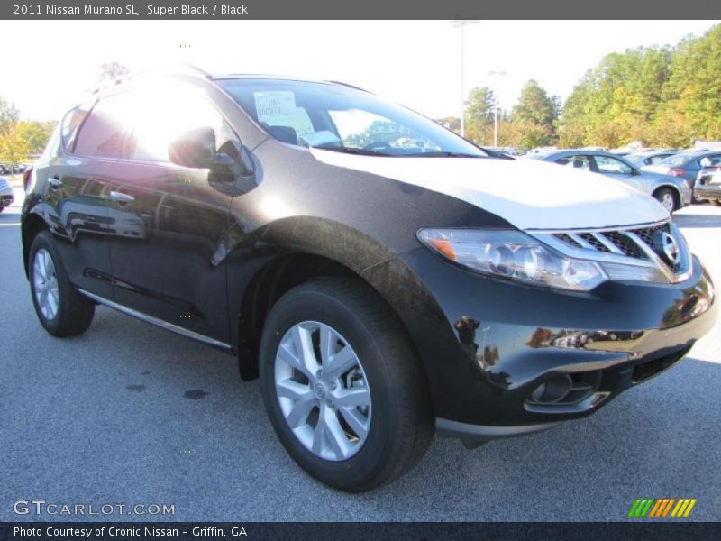 Super Black / Black 2011 Nissan Murano SL