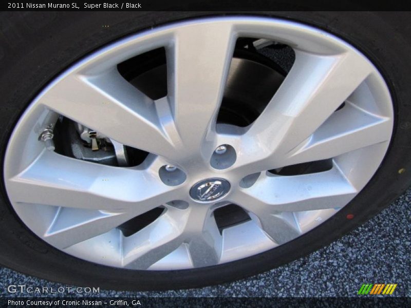 Super Black / Black 2011 Nissan Murano SL