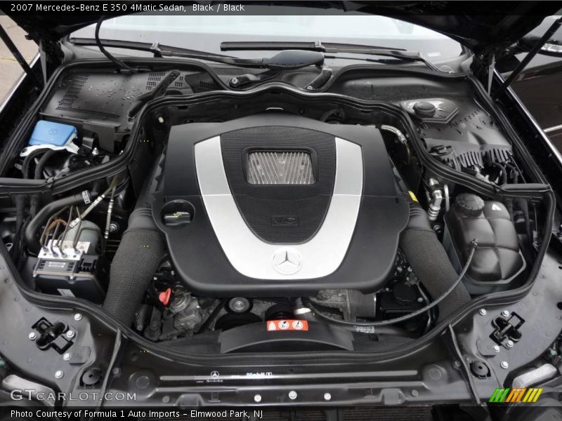 Black / Black 2007 Mercedes-Benz E 350 4Matic Sedan