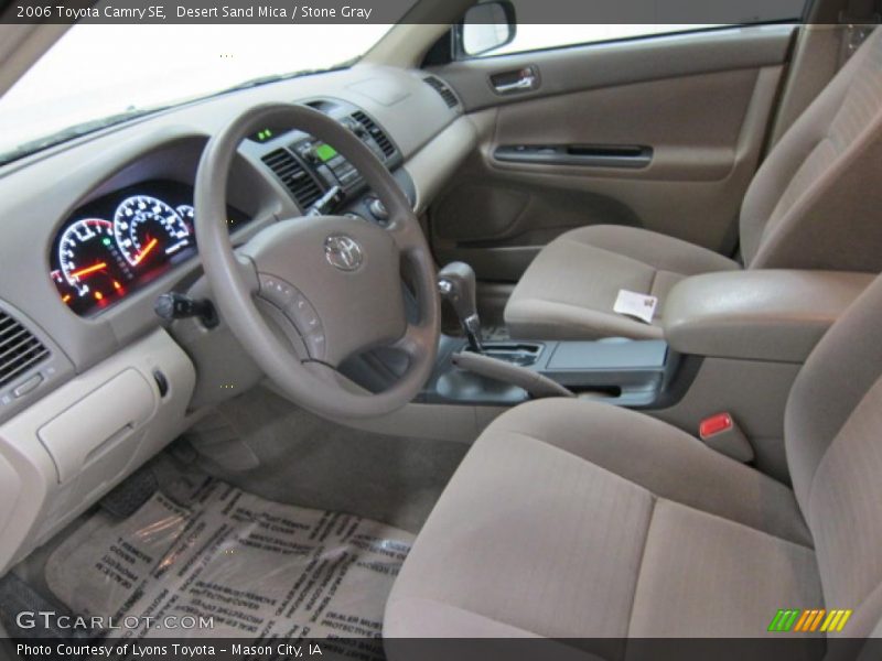 Stone Gray Interior - 2006 Camry SE 