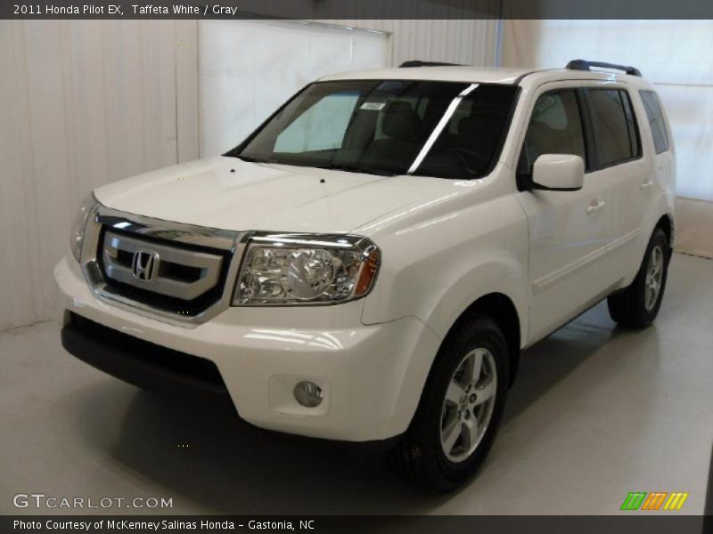 Taffeta White / Gray 2011 Honda Pilot EX