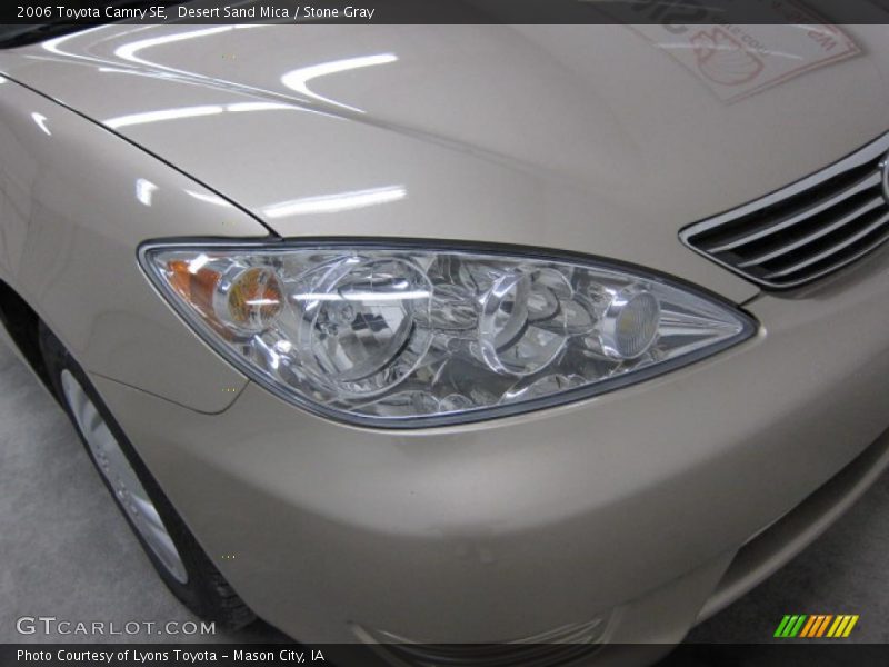 Desert Sand Mica / Stone Gray 2006 Toyota Camry SE