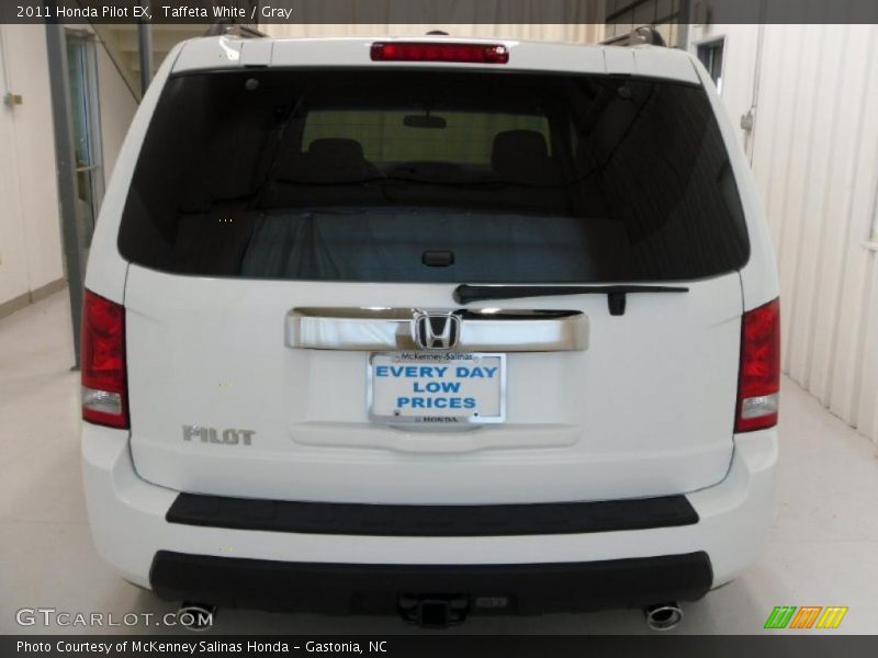 Taffeta White / Gray 2011 Honda Pilot EX
