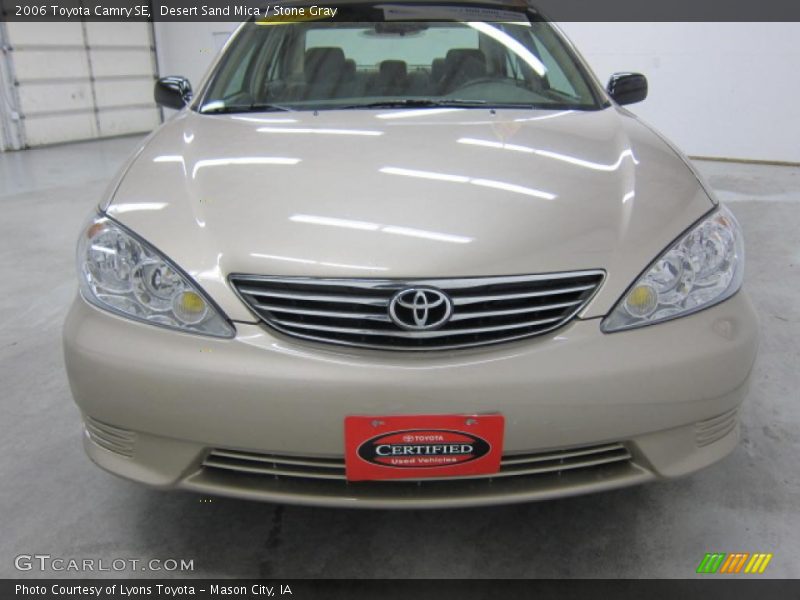 Desert Sand Mica / Stone Gray 2006 Toyota Camry SE