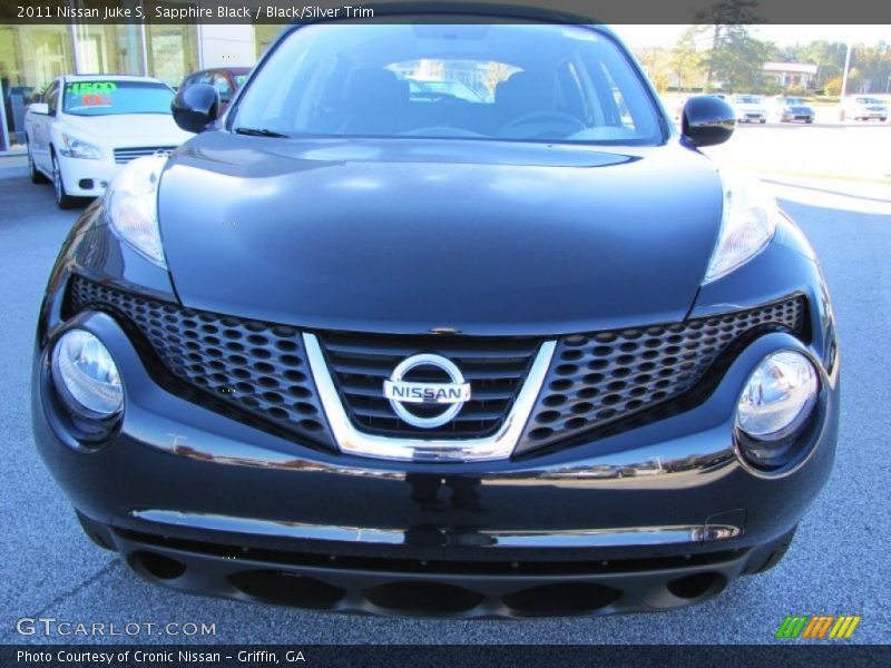 Sapphire Black / Black/Silver Trim 2011 Nissan Juke S