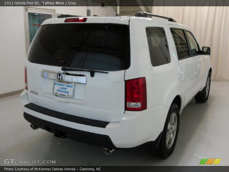Taffeta White / Gray 2011 Honda Pilot EX