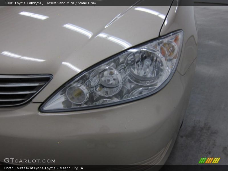 Desert Sand Mica / Stone Gray 2006 Toyota Camry SE