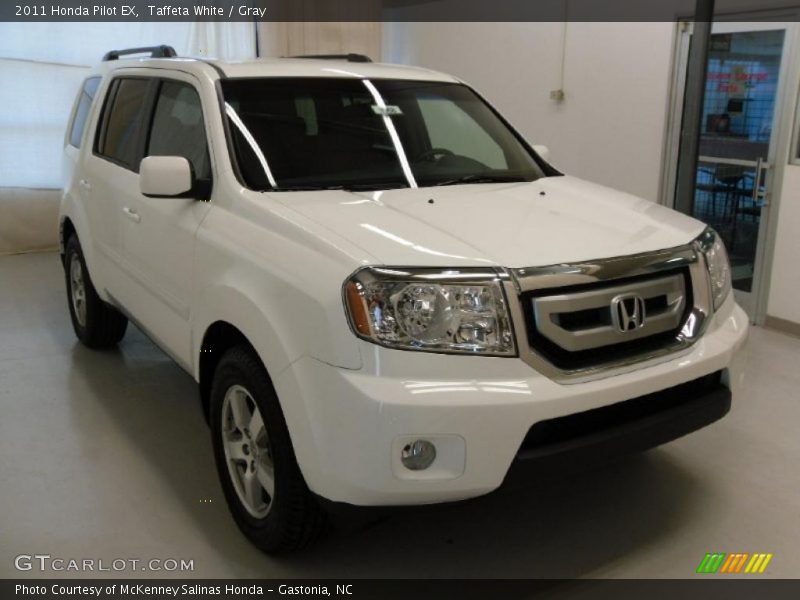 Taffeta White / Gray 2011 Honda Pilot EX