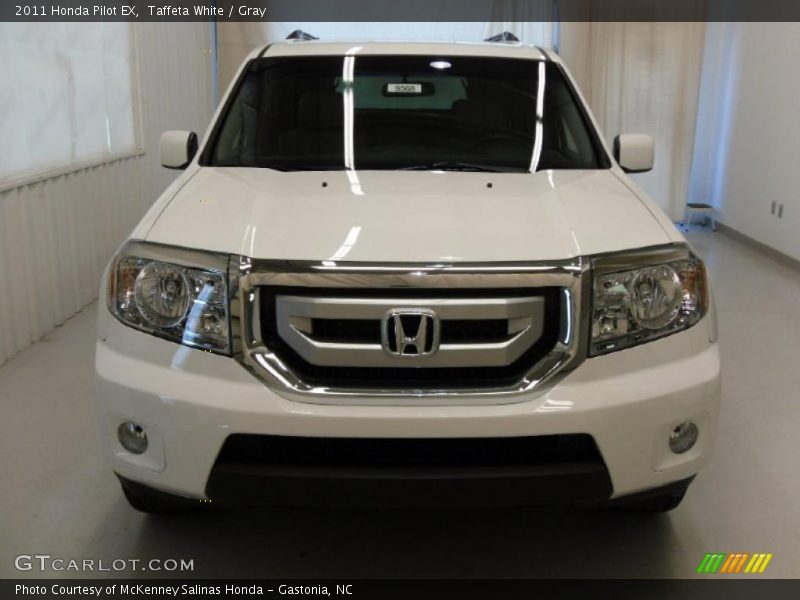 Taffeta White / Gray 2011 Honda Pilot EX