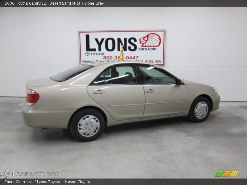 Desert Sand Mica / Stone Gray 2006 Toyota Camry SE