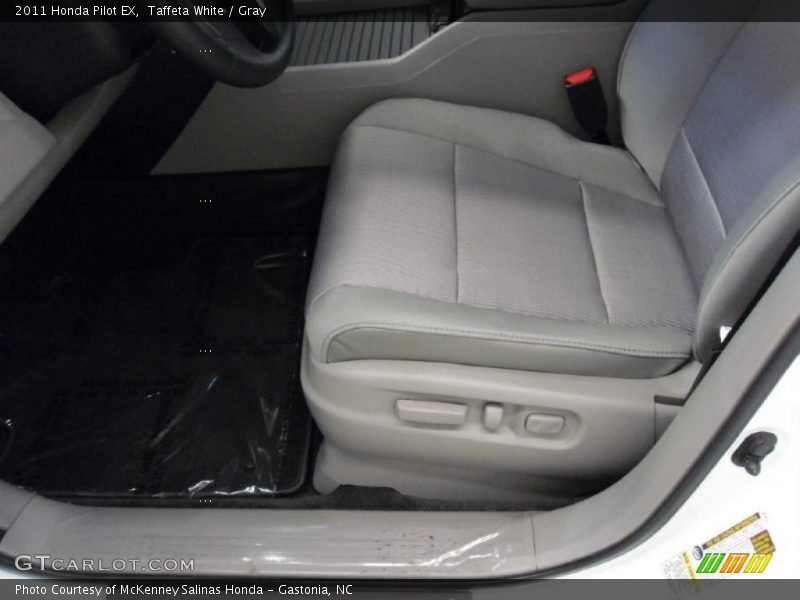 Taffeta White / Gray 2011 Honda Pilot EX