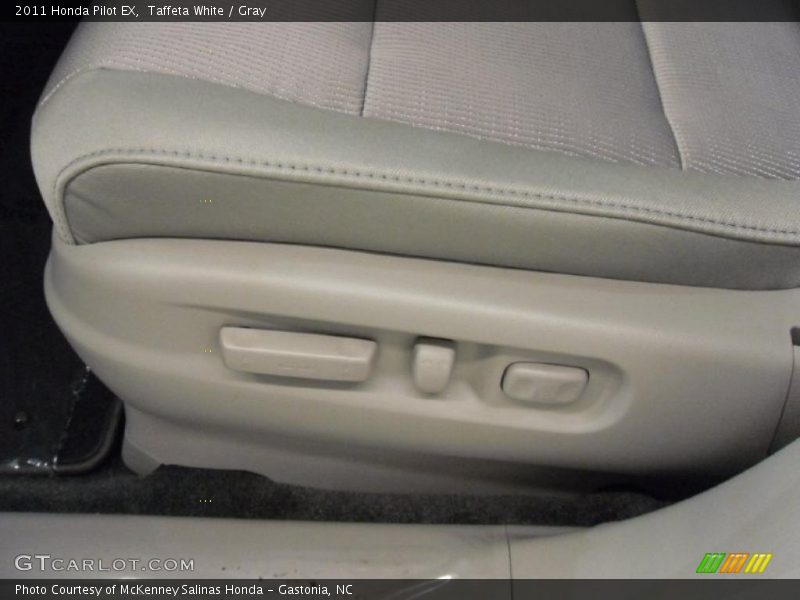 Taffeta White / Gray 2011 Honda Pilot EX