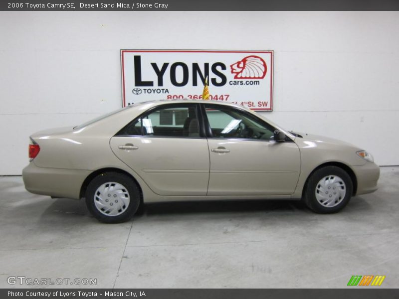 Desert Sand Mica / Stone Gray 2006 Toyota Camry SE
