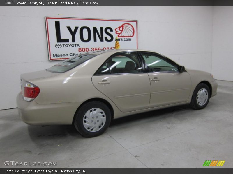 Desert Sand Mica / Stone Gray 2006 Toyota Camry SE