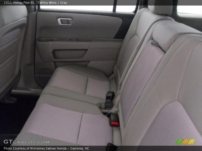 Taffeta White / Gray 2011 Honda Pilot EX
