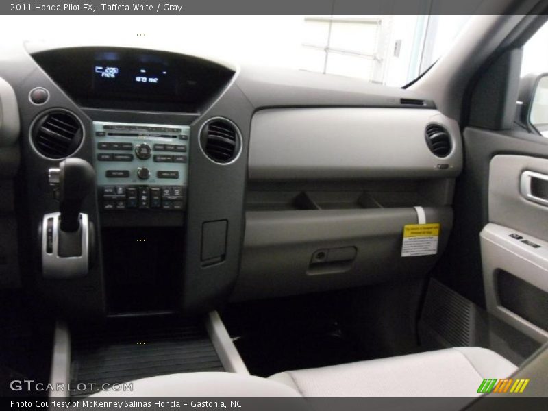 Taffeta White / Gray 2011 Honda Pilot EX