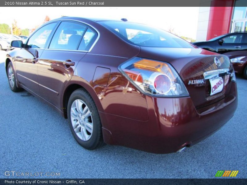 Tuscan Sun Red / Charcoal 2010 Nissan Altima 2.5 SL