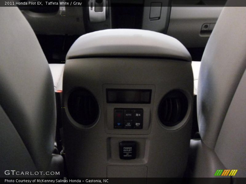 Taffeta White / Gray 2011 Honda Pilot EX