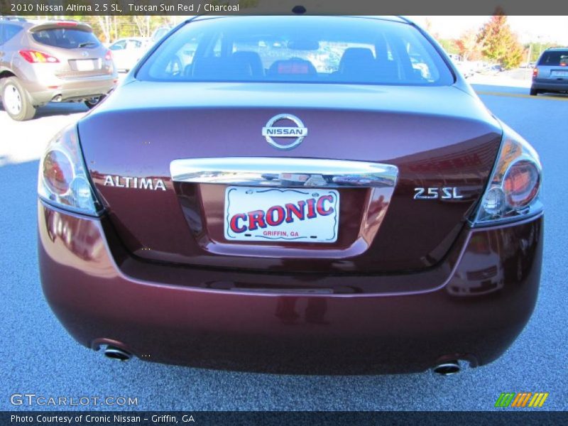Tuscan Sun Red / Charcoal 2010 Nissan Altima 2.5 SL