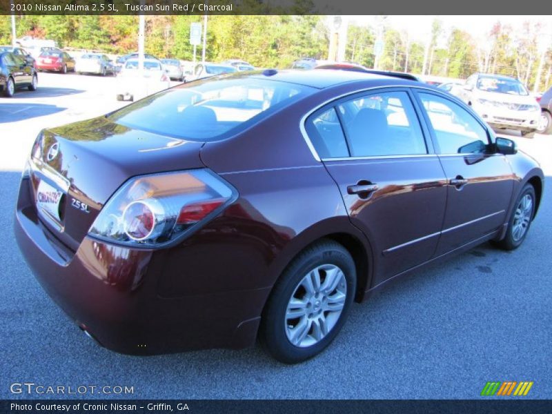 Tuscan Sun Red / Charcoal 2010 Nissan Altima 2.5 SL