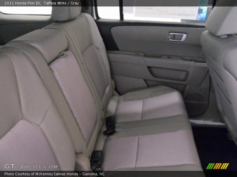 Taffeta White / Gray 2011 Honda Pilot EX