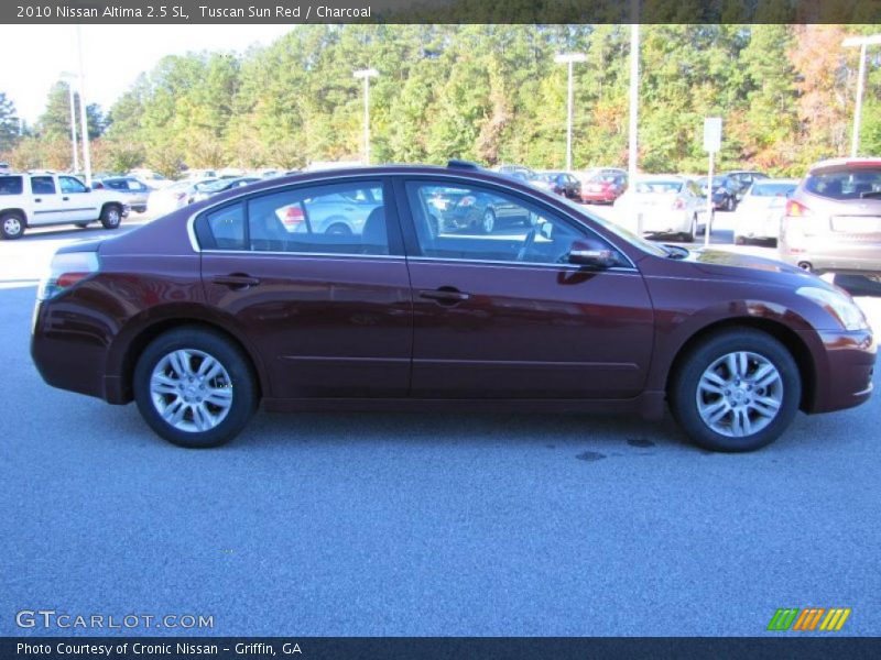 Tuscan Sun Red / Charcoal 2010 Nissan Altima 2.5 SL