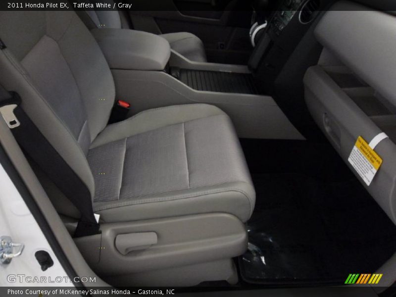 Taffeta White / Gray 2011 Honda Pilot EX