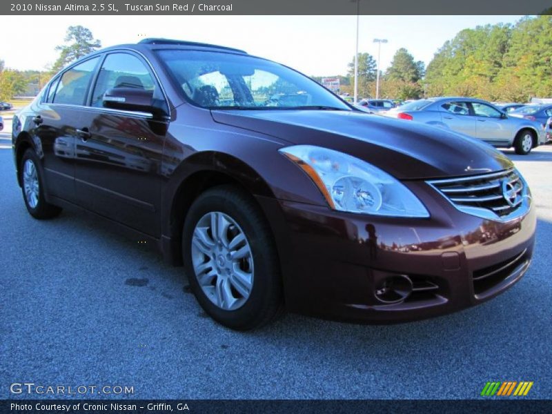 Tuscan Sun Red / Charcoal 2010 Nissan Altima 2.5 SL