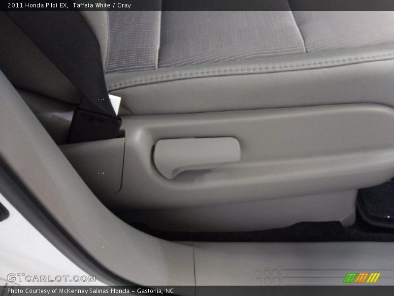 Taffeta White / Gray 2011 Honda Pilot EX