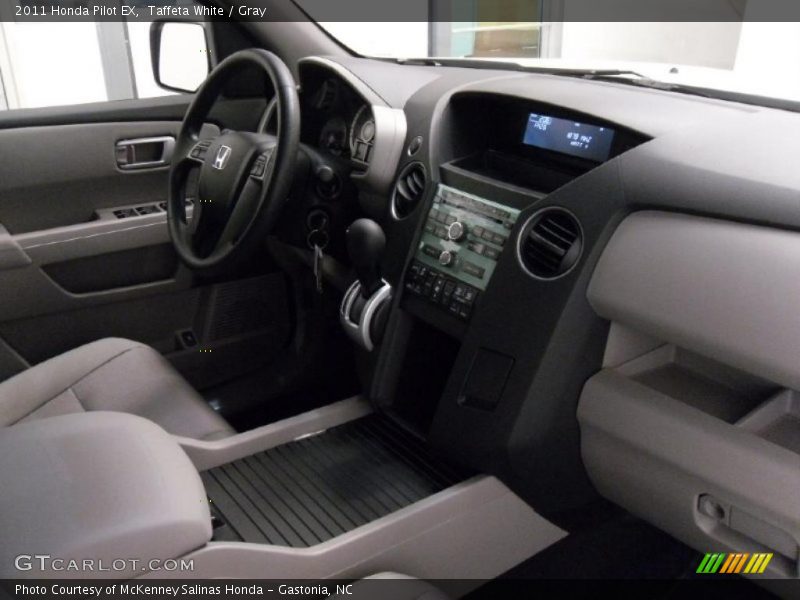 Taffeta White / Gray 2011 Honda Pilot EX