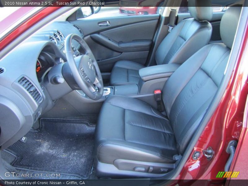  2010 Altima 2.5 SL Charcoal Interior