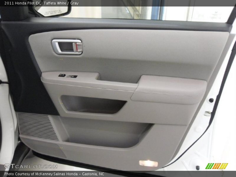 Taffeta White / Gray 2011 Honda Pilot EX