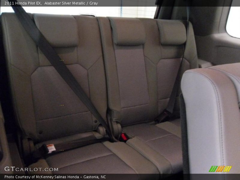 Alabaster Silver Metallic / Gray 2011 Honda Pilot EX