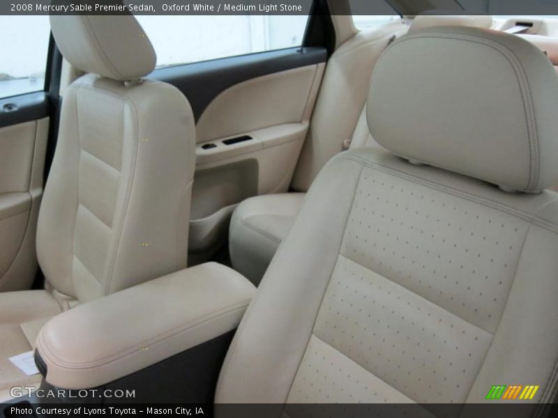 Oxford White / Medium Light Stone 2008 Mercury Sable Premier Sedan