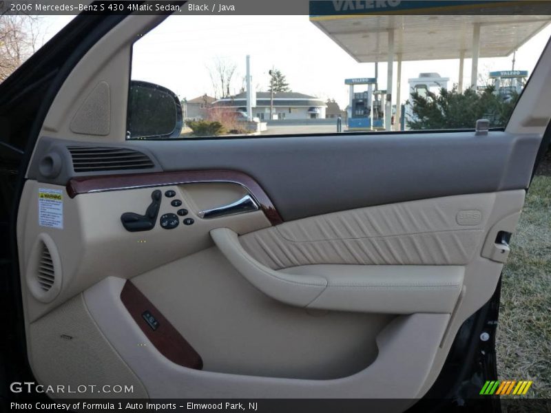 Black / Java 2006 Mercedes-Benz S 430 4Matic Sedan