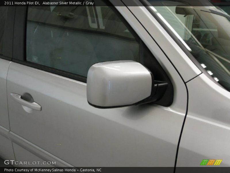 Alabaster Silver Metallic / Gray 2011 Honda Pilot EX