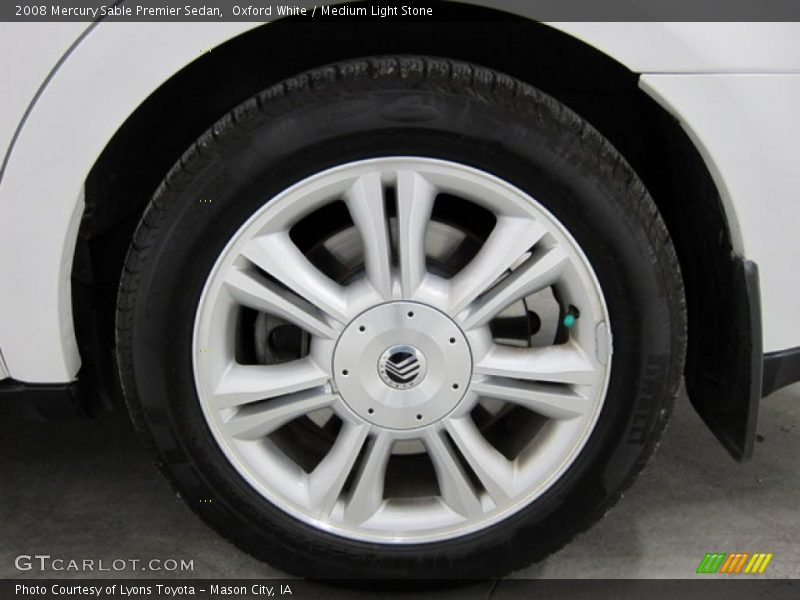 Oxford White / Medium Light Stone 2008 Mercury Sable Premier Sedan
