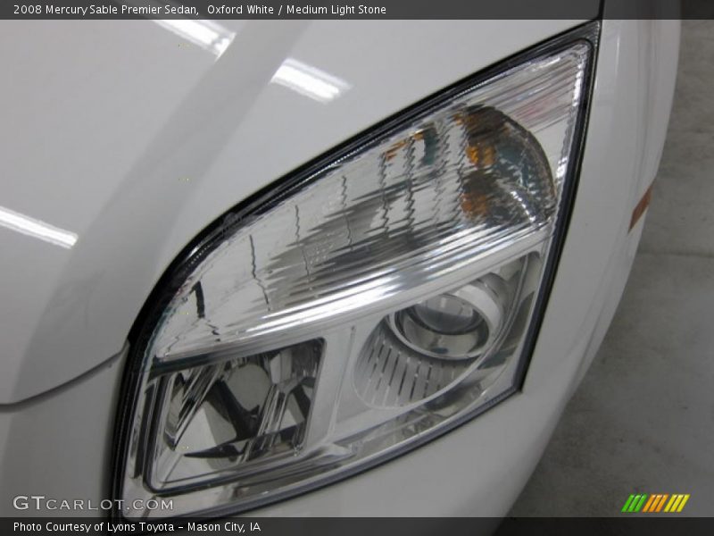 Oxford White / Medium Light Stone 2008 Mercury Sable Premier Sedan