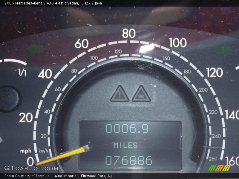 Black / Java 2006 Mercedes-Benz S 430 4Matic Sedan